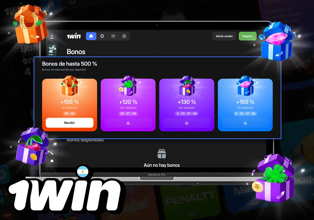 Bono de bienvenida de 1win