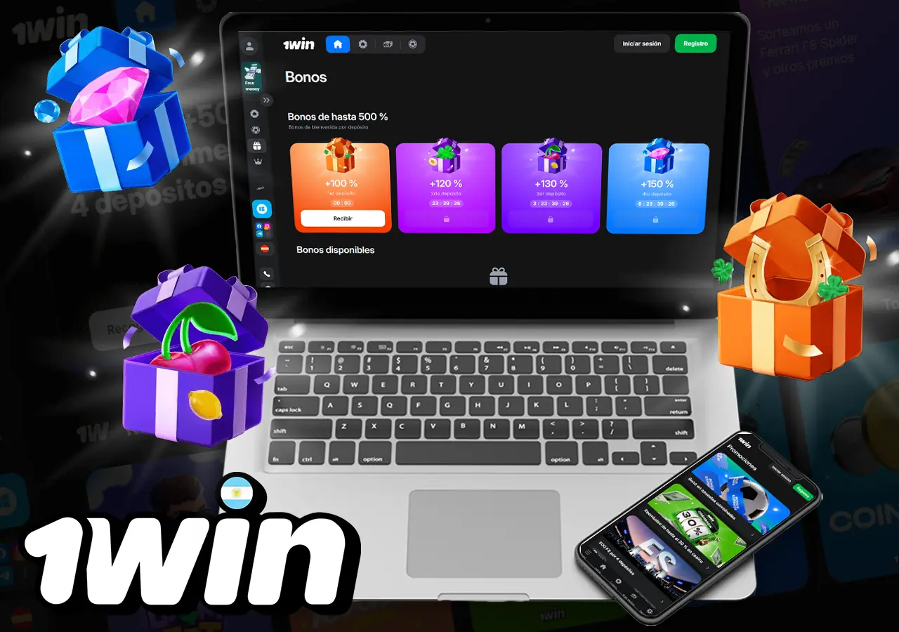 Bonos de 1Win Argentina — Ofertas para Principiantes